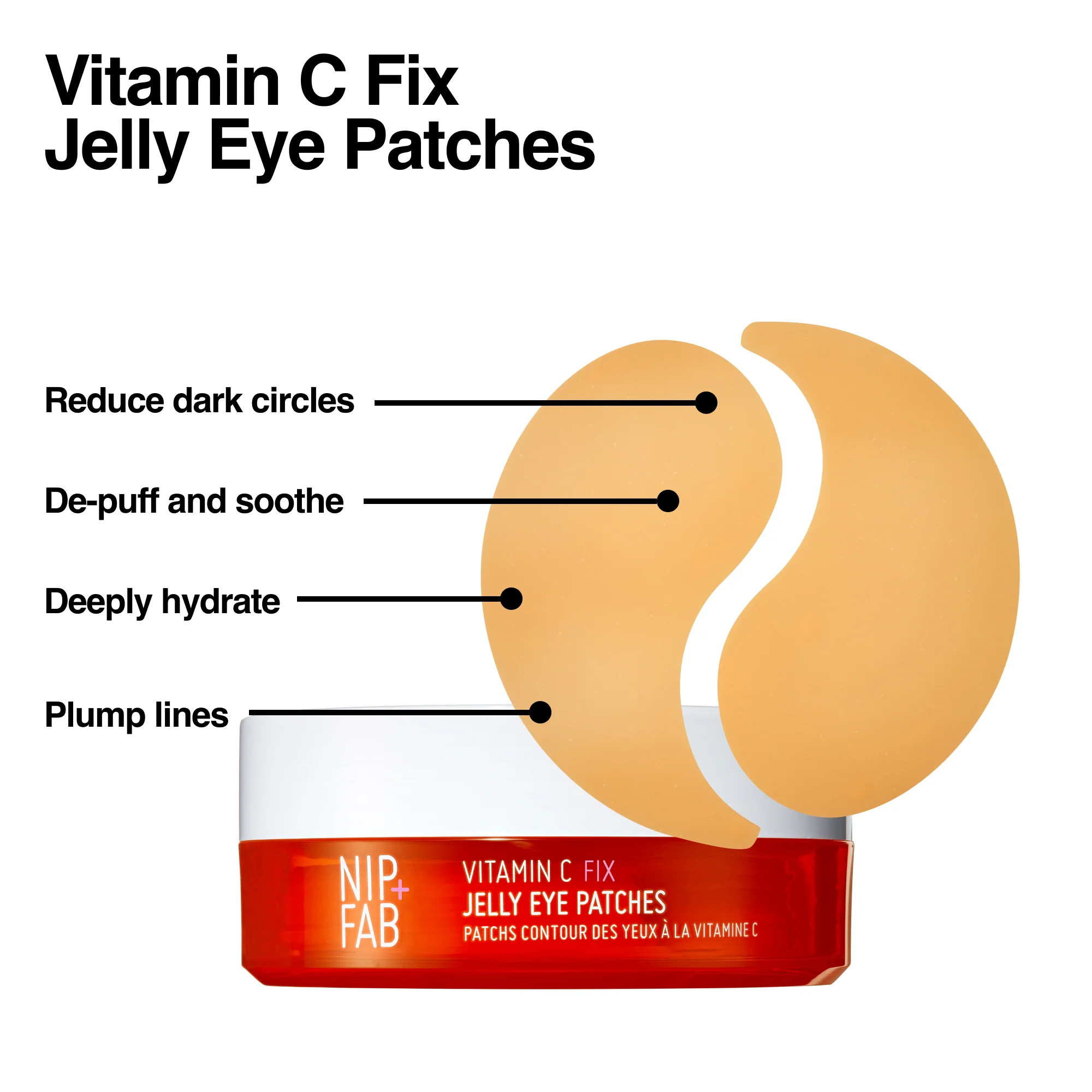 Vitamin C Fix Jelly Eye Patches - Image 3